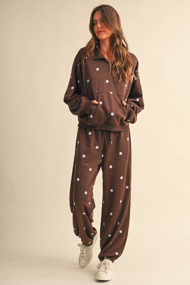 Polka Dot Lounge Set