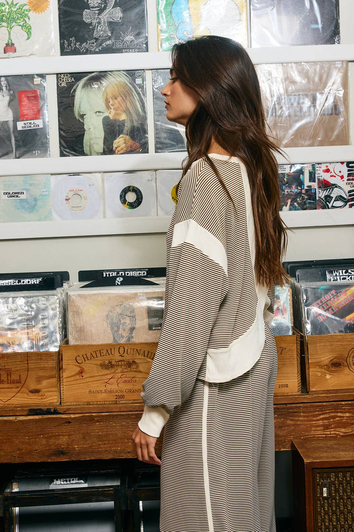 Remi Open Back Knit Pullover