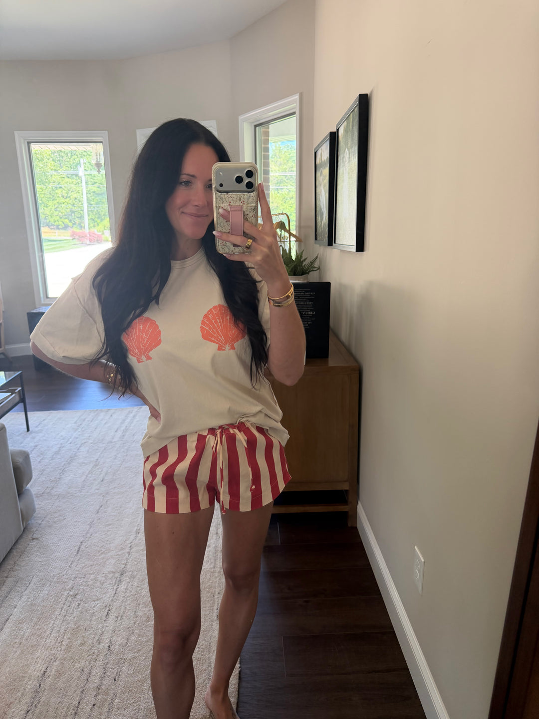 Seaside Shell Oversized Tee