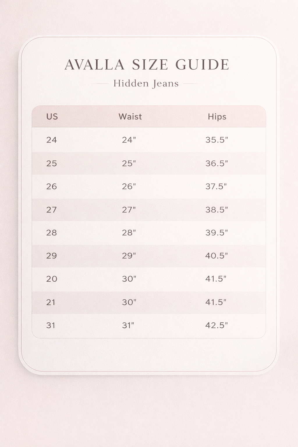Hidden Jeans Classic Straight