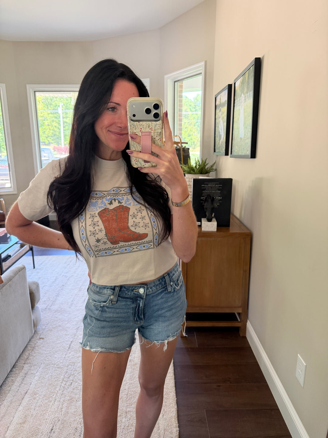 Vintage Boots Graphic Tee