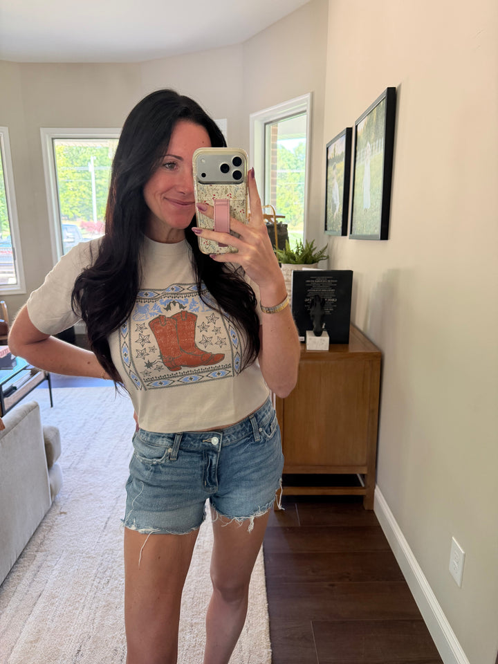 Vintage Boots Graphic Tee