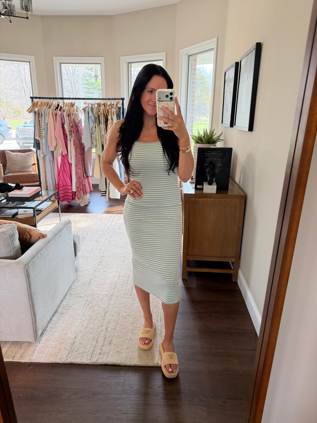 Leni Bodycon Midi Dress
