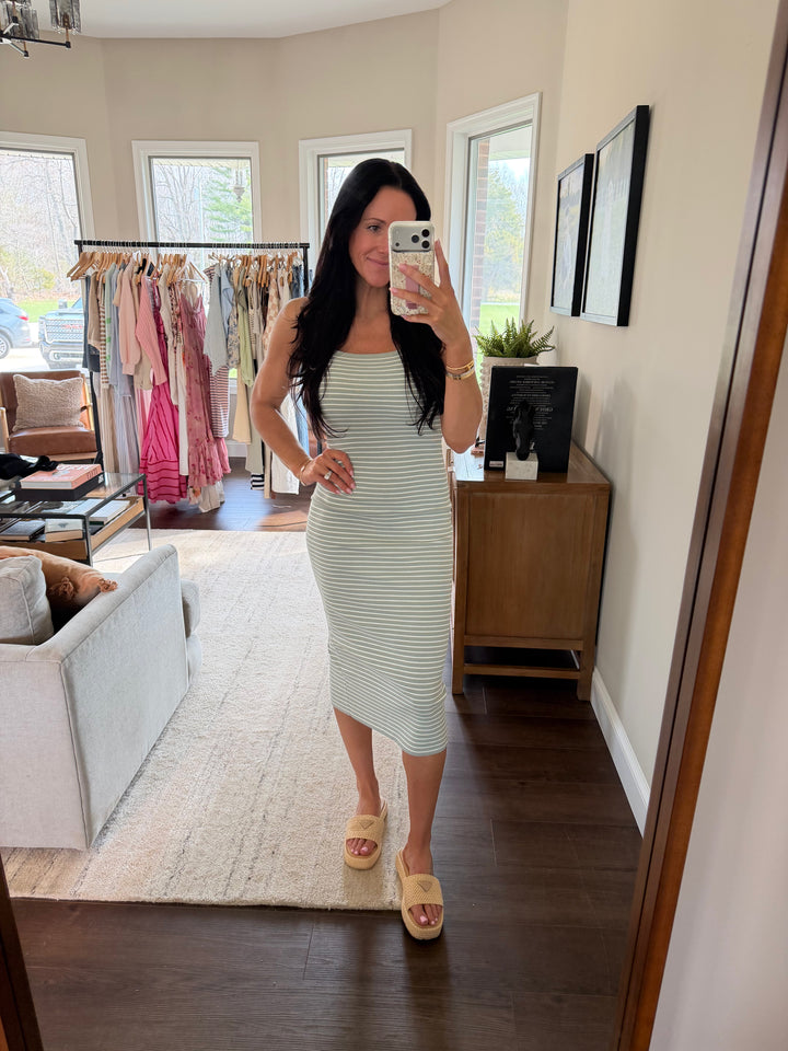 Leni Bodycon Midi Dress