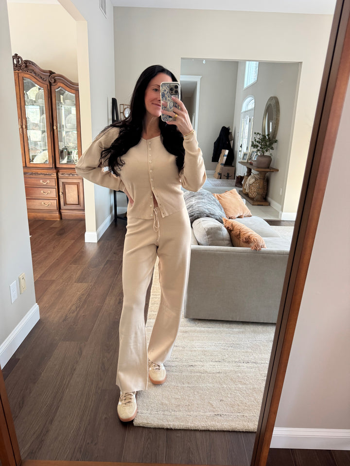 Mila Knit Button Cardigan
