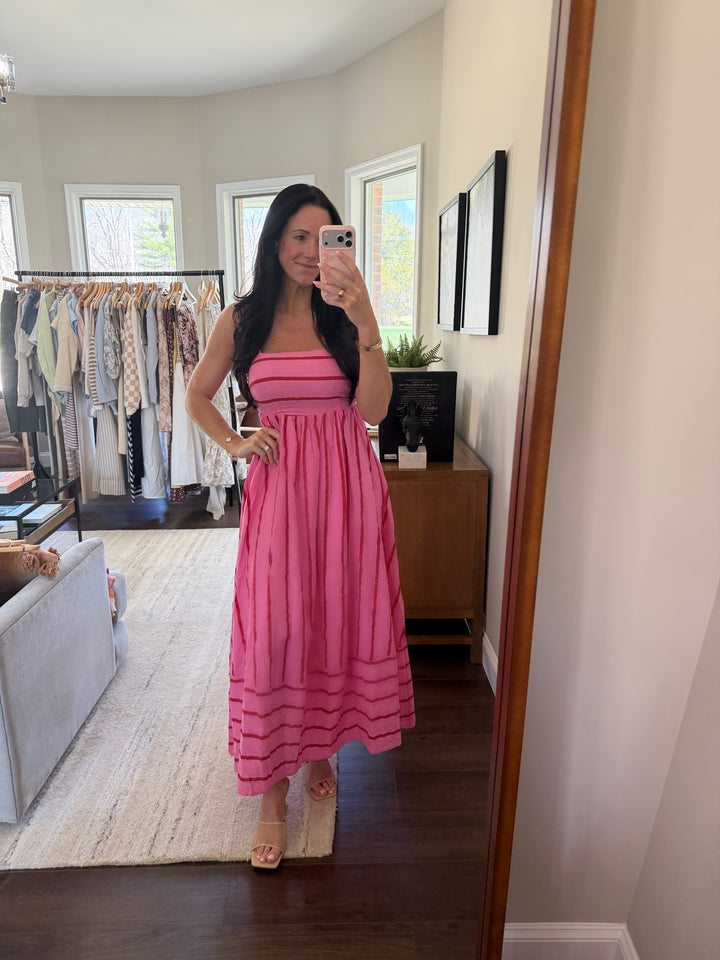 Rosa Stripe Maxi Dress