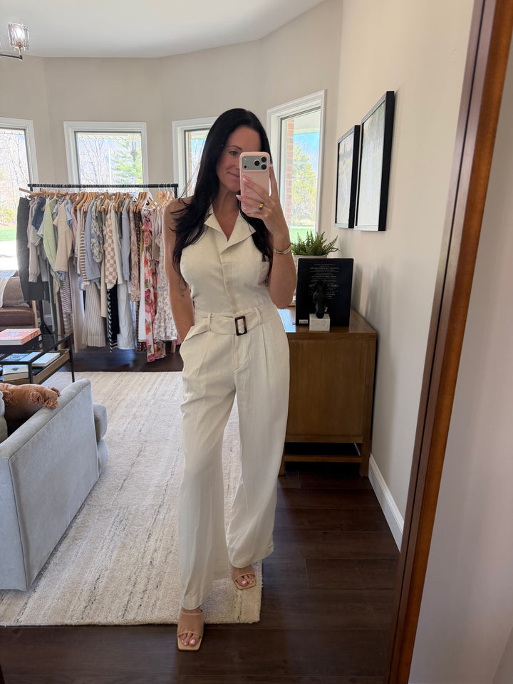 Bari Halter Neck Jumpsuit