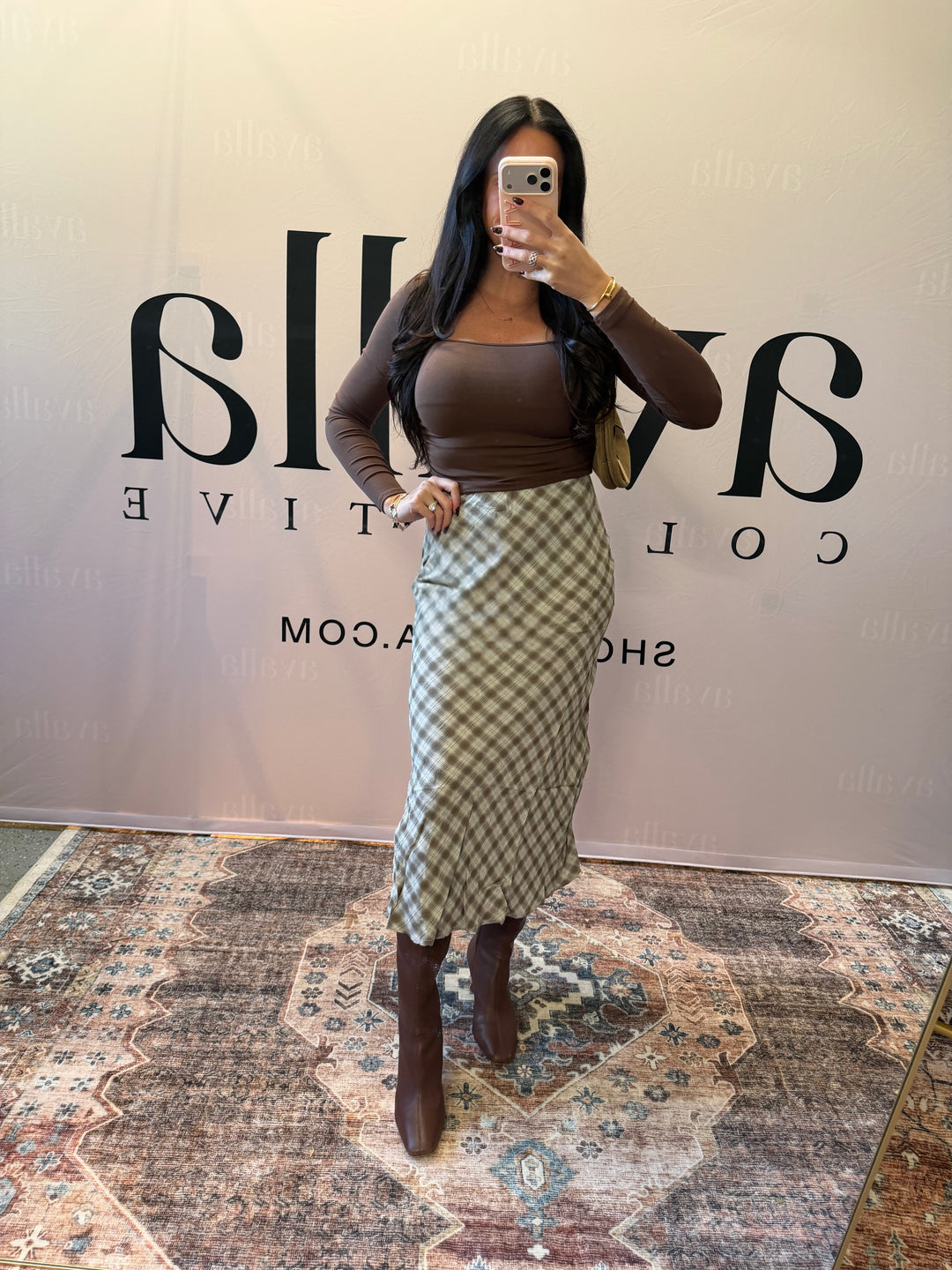 Romy Midi Skirt