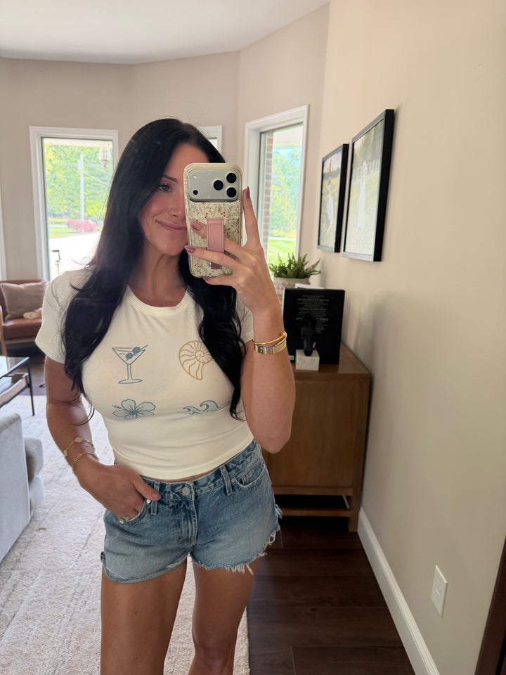 Coastal Graphic Baby Tee