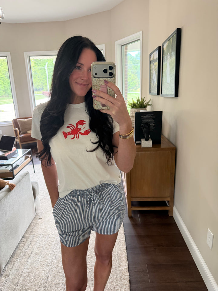 Nantucket Patch Lobster Tee