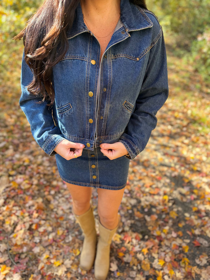 Indigo Denim Jacket