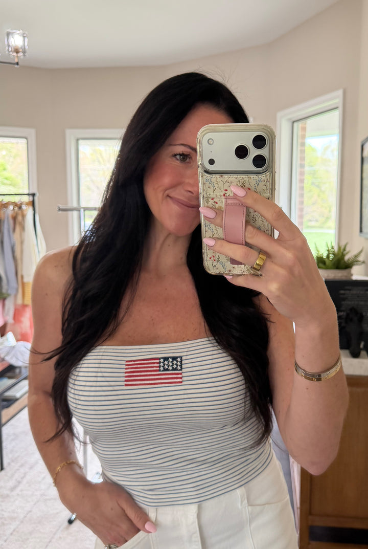 Stars and Stripes Tube Top
