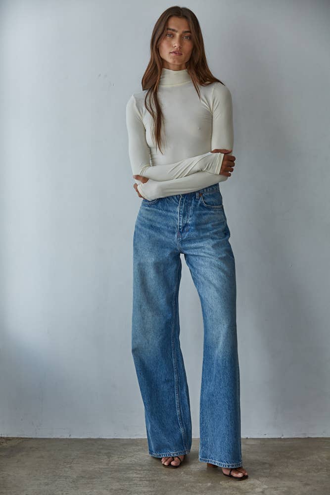 Vera Seamless Turtleneck Bodysuit