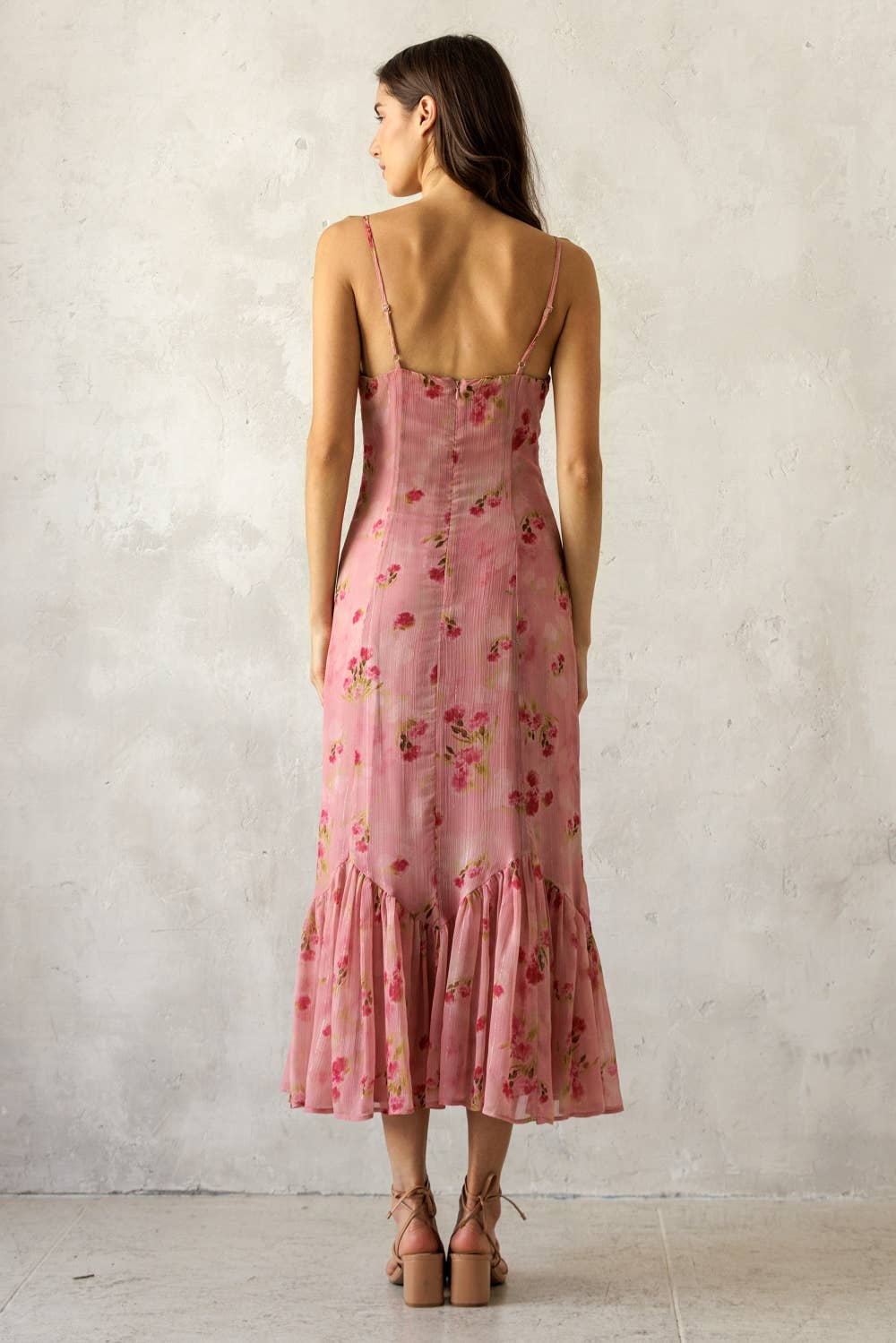 Rosalie Floral Midi Dress