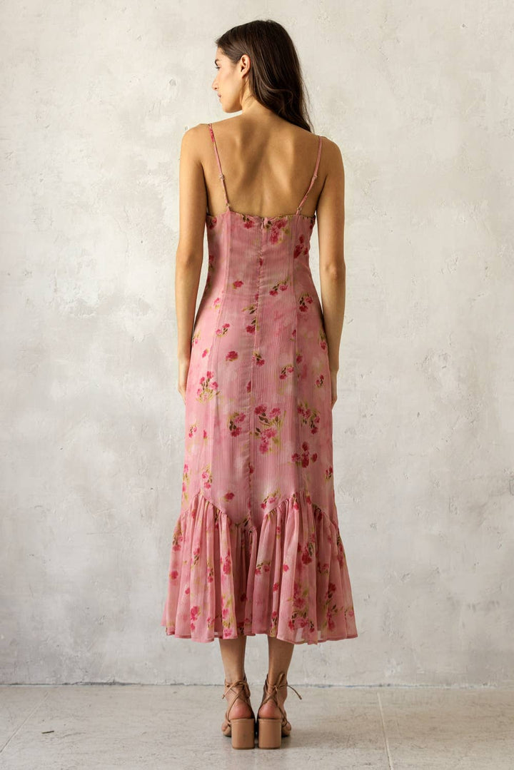 Rosalie Floral Midi Dress