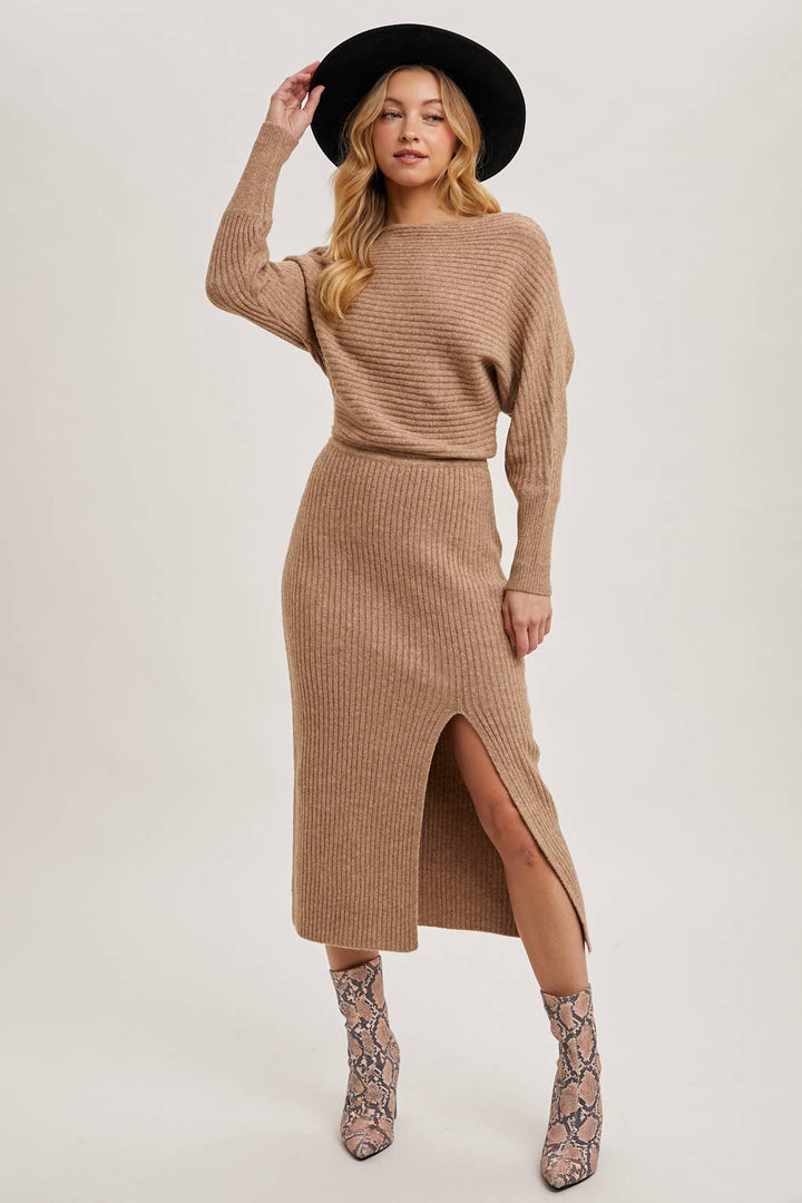 Aria One-Shoulder Midi