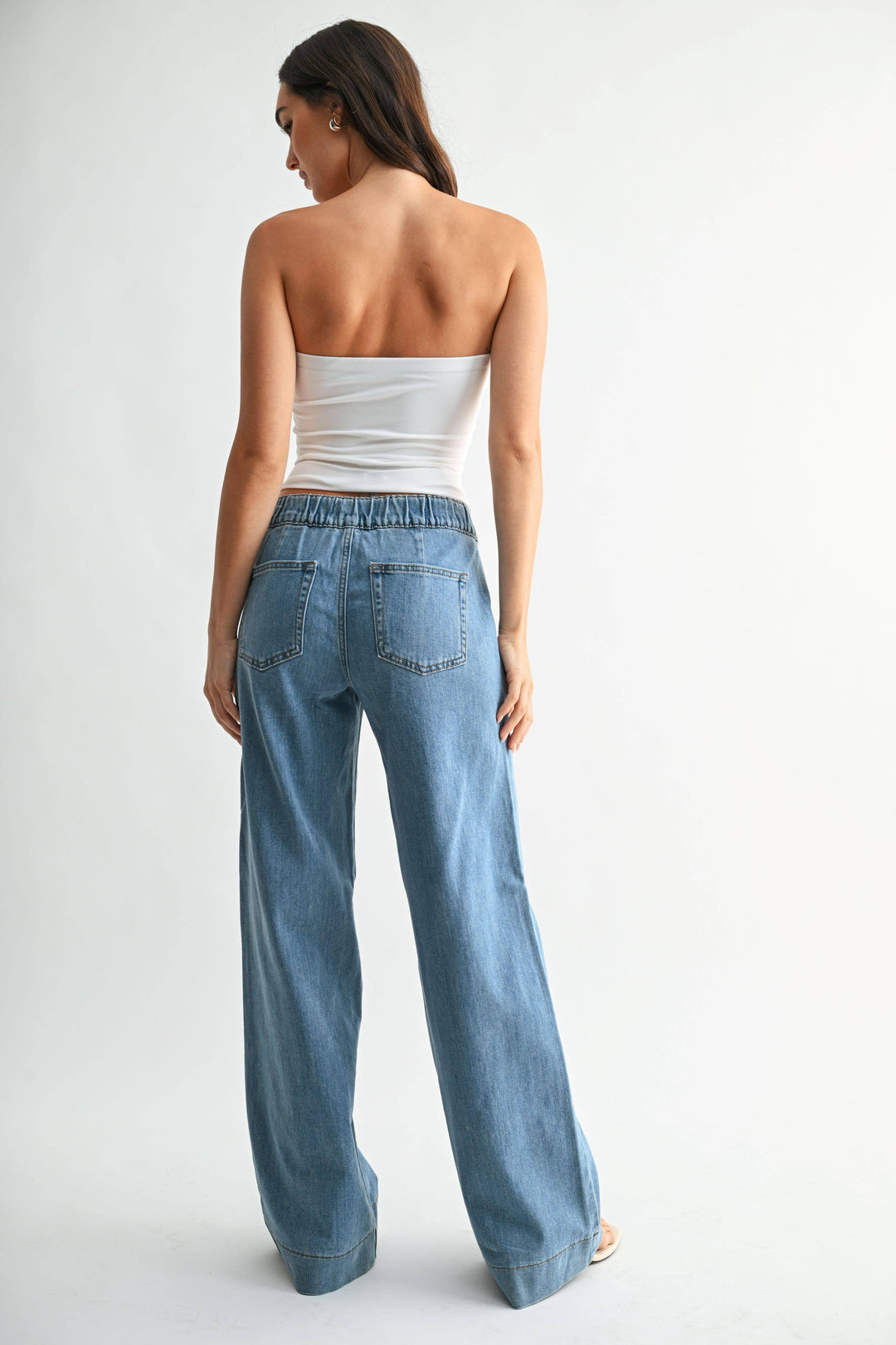 Utility Pocket Tied Waistband