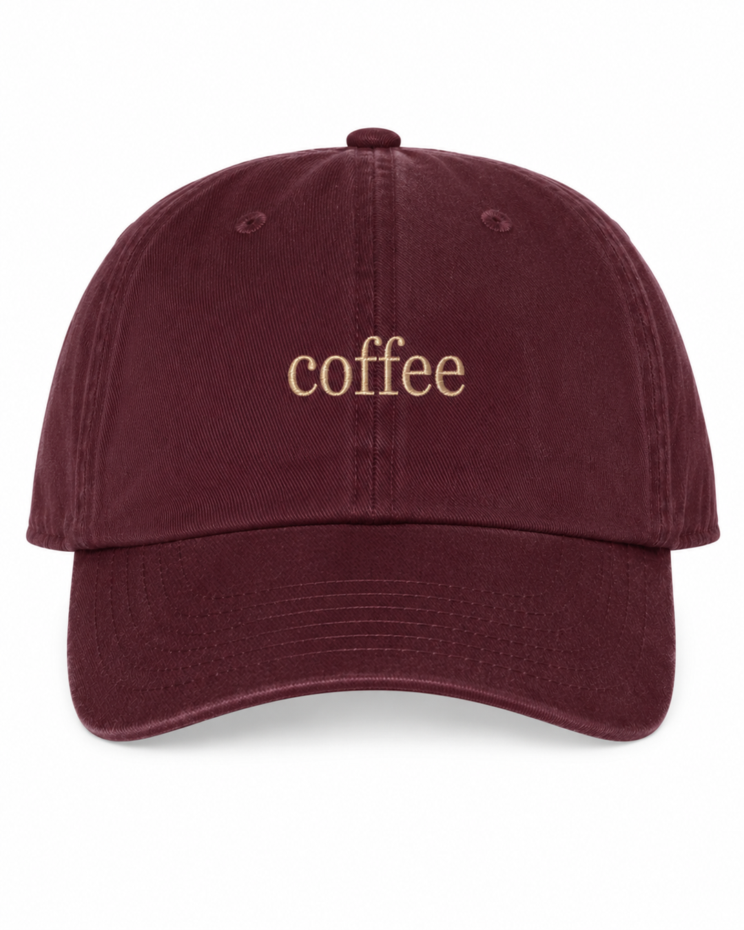 Coffee Embroidered Dad Hat