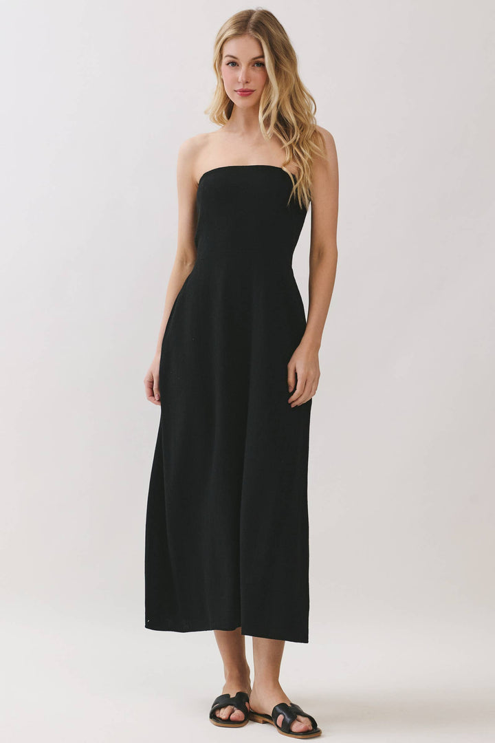 Martina Linen Midi Dress