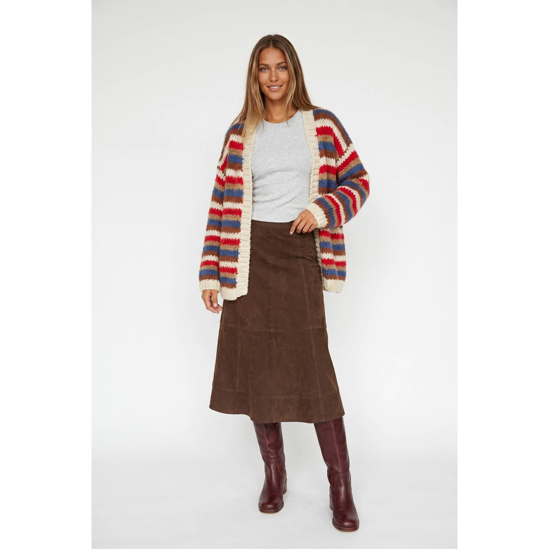 Multi Stripe Cardigan