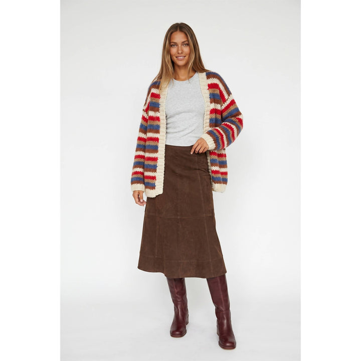 Multi Stripe Cardigan