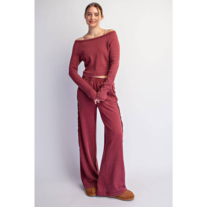 Off Duty Set Mineral Washed French Terry Set