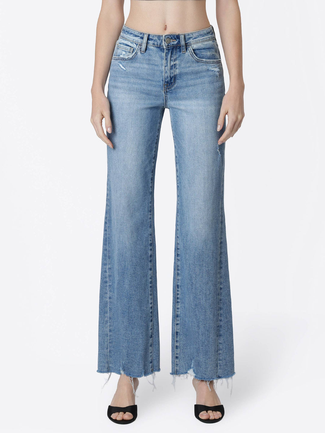 Flying Monkey High Rise Vintage Flare Jean