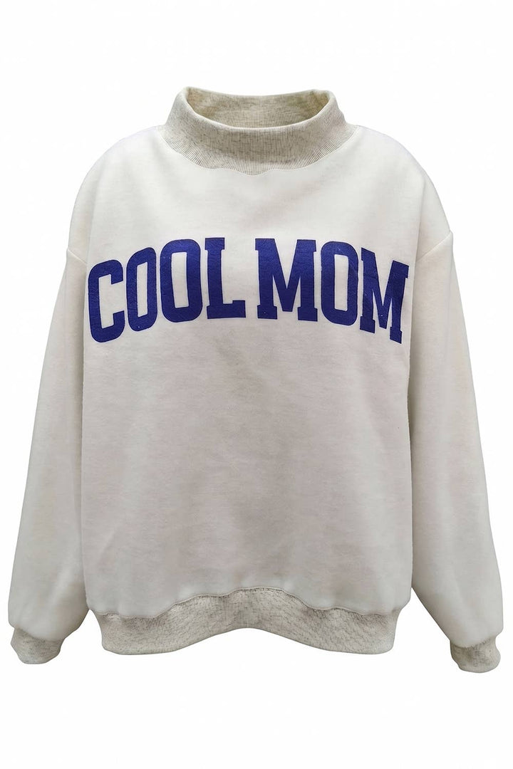 Mom Club Reversible Mockneck