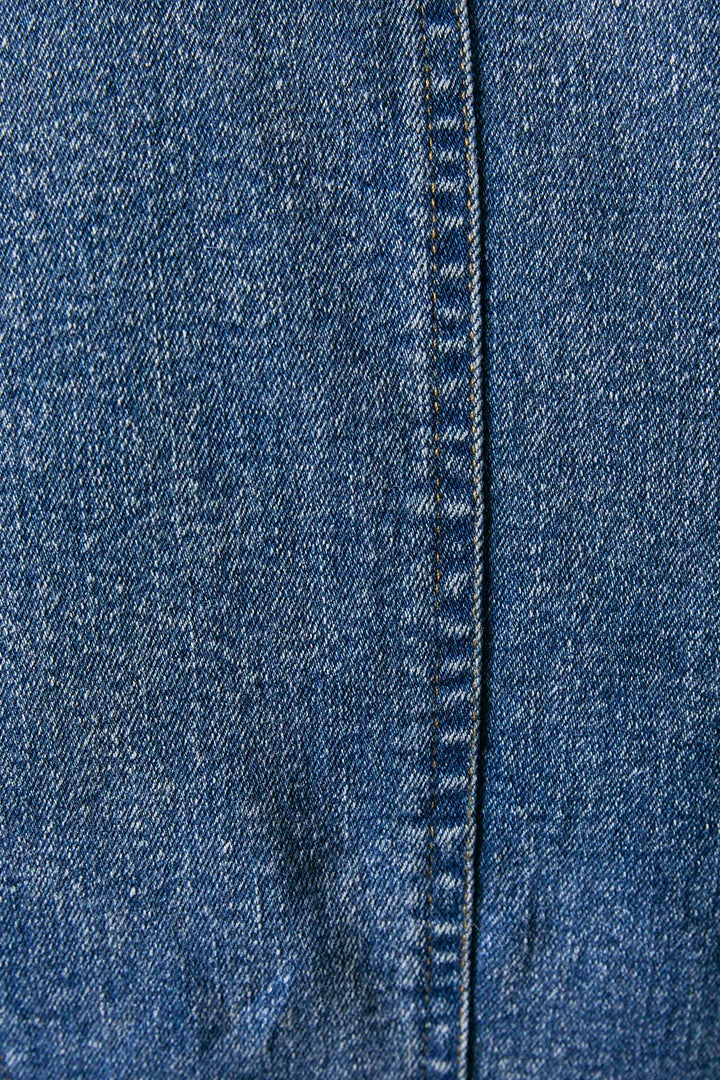 Saylor Halter Beck Denim Mini Dress
