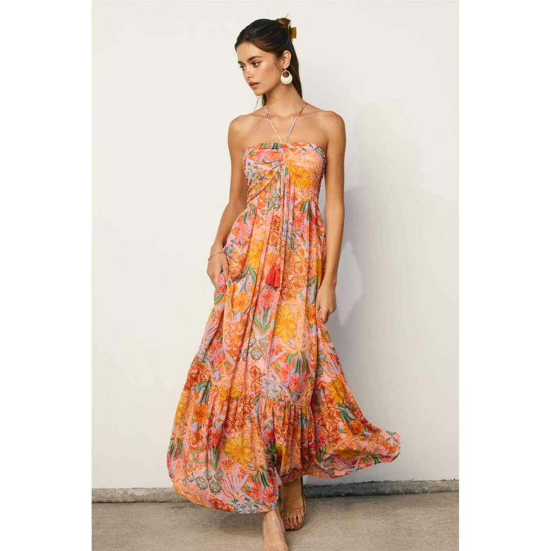 Summer Garden Maxi Dress
