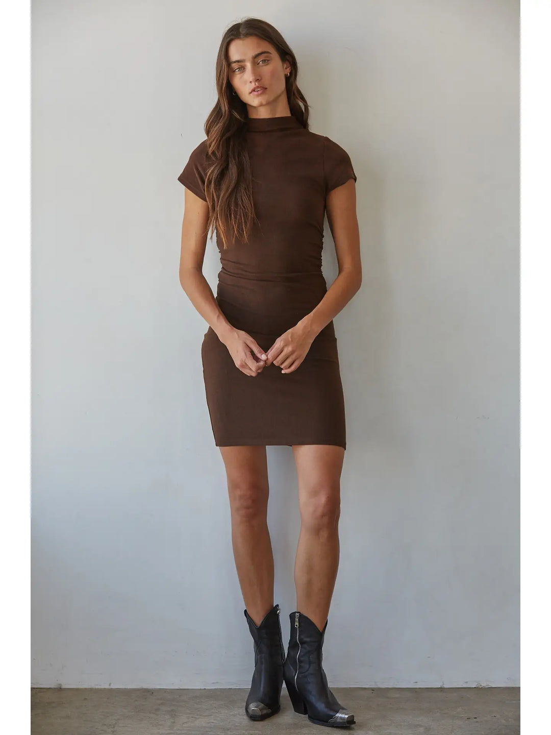 Giulia Faux Suede Mini Dress