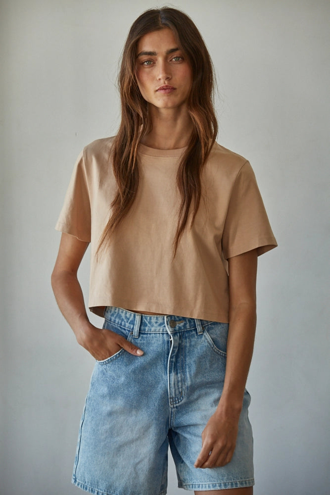 Everyday Crop Tee
