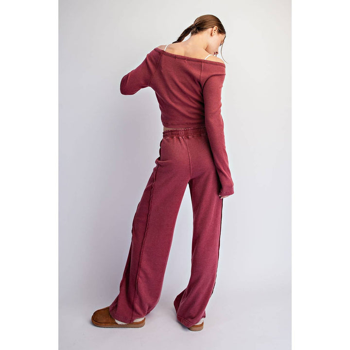 Off Duty Set Mineral Washed French Terry Set