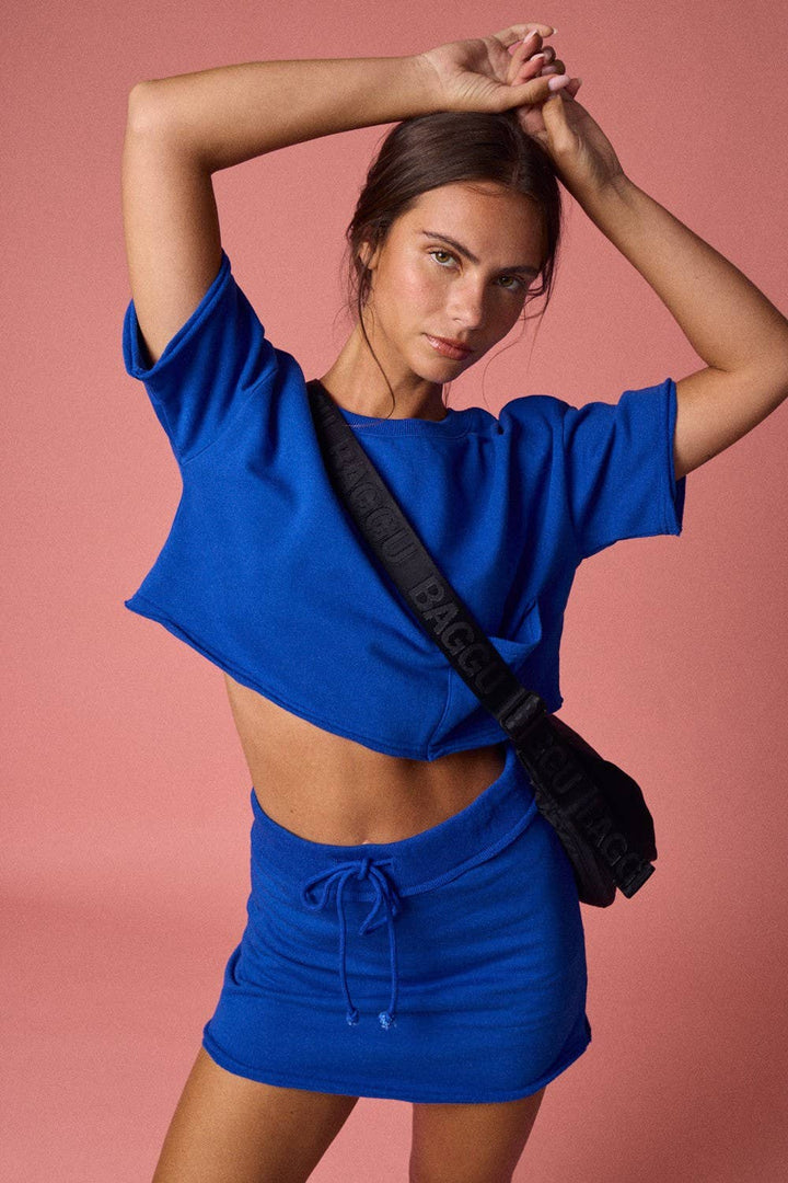 Calla Crop Top and Skort Set