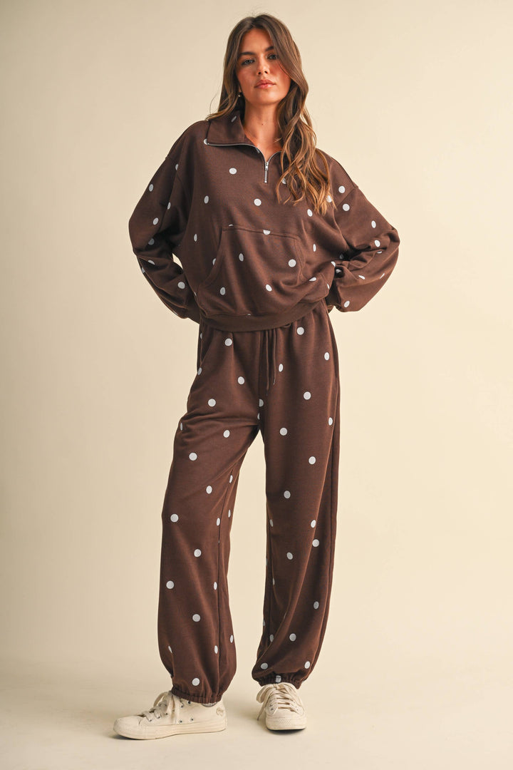 Polka Dot Lounge Set