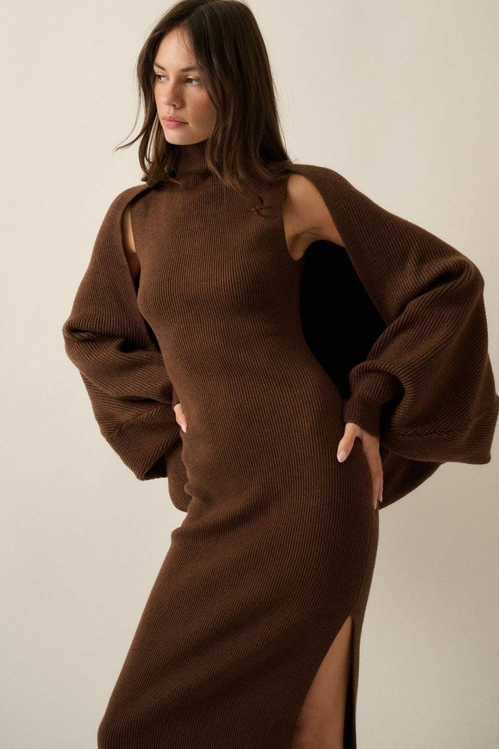 Aria Open-Front Shrug Cardigan
