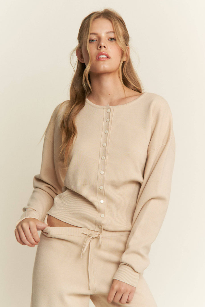 Mila Knit Button Cardigan