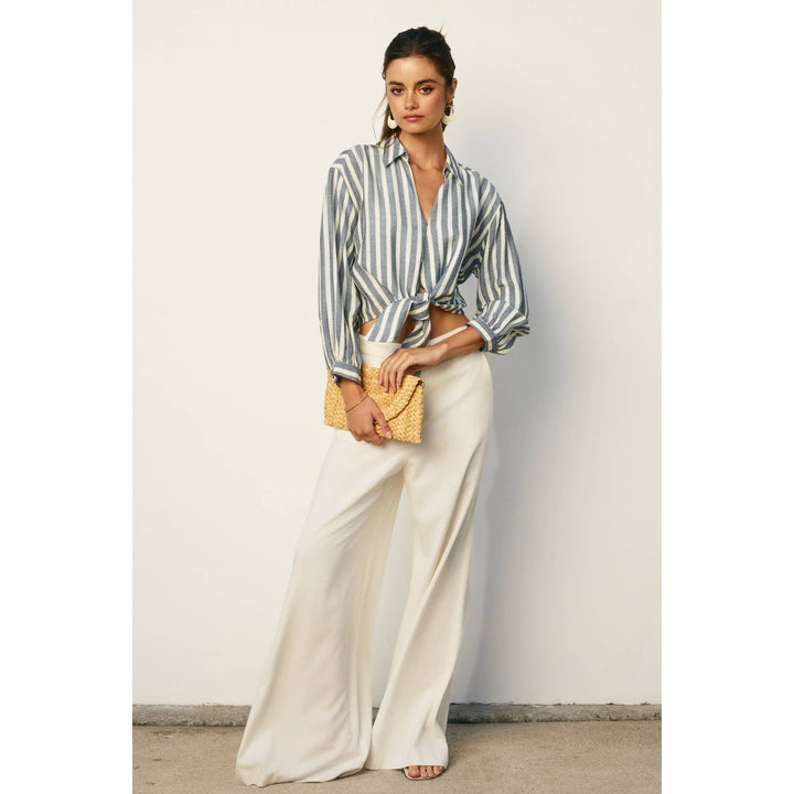 Hamptons Stripe Knot Front Shirt