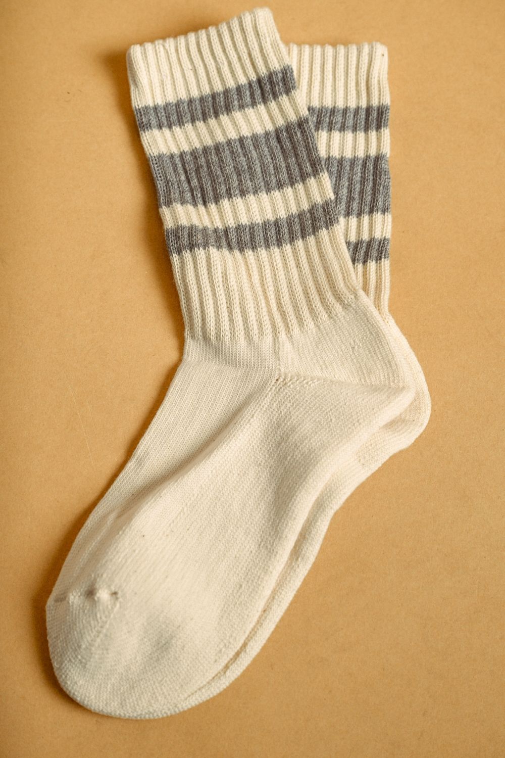 Retro Stripe Crew Sock