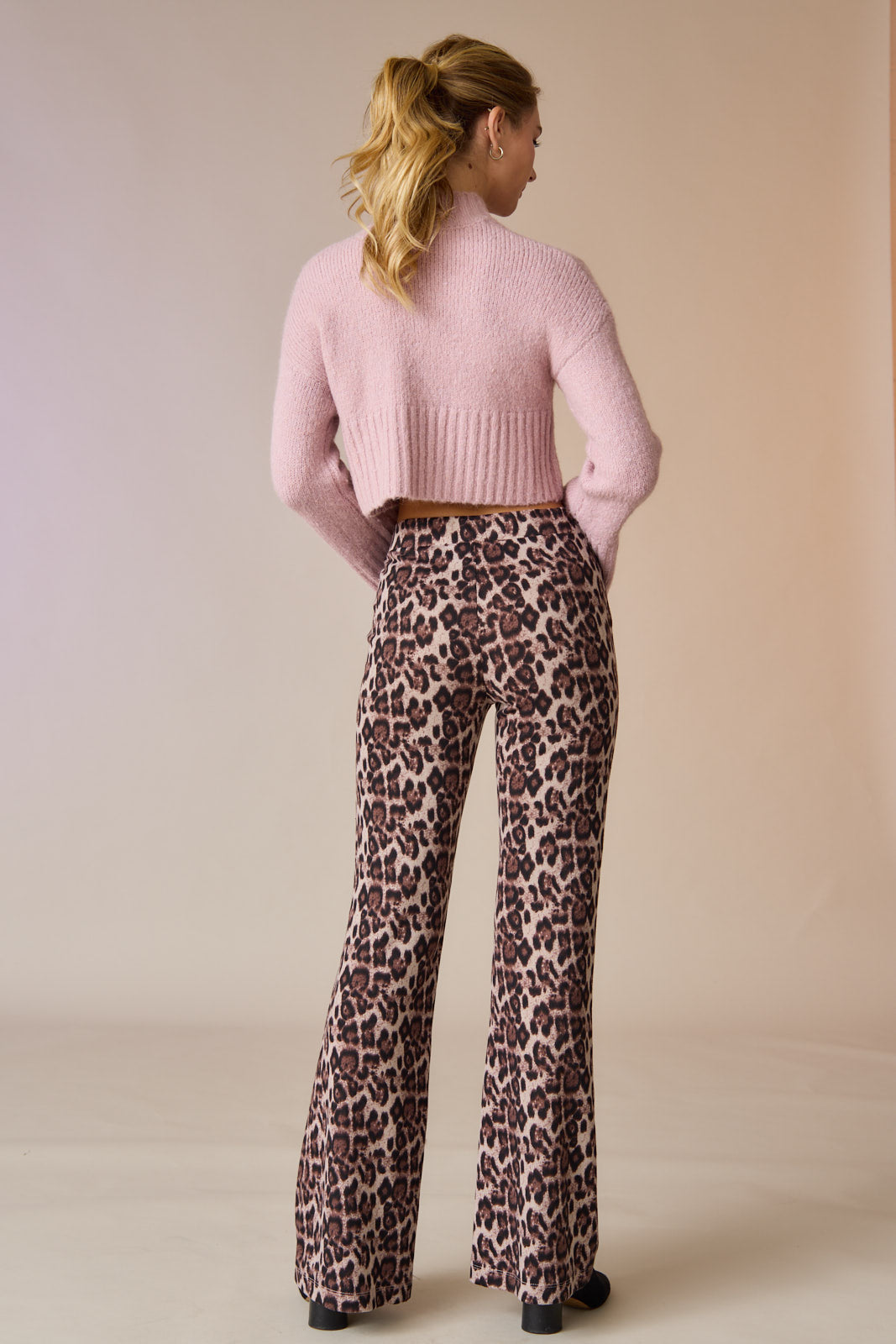 Riva Ribbed Mock Neck Top